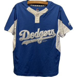 NWOT Los Angeles Dodgers Majestic Coolbase Jersey Youth Size Small
